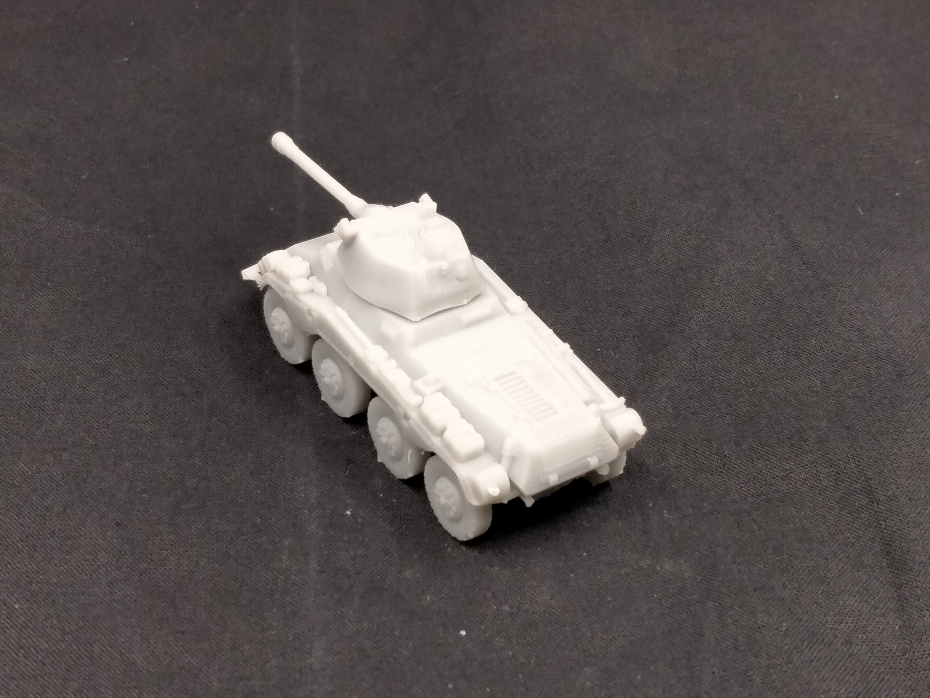 Modellino Vagone Ferroviario Tedesco Con Cannone Contraereo 88mm, Scala 1/100 Per Flames Of War