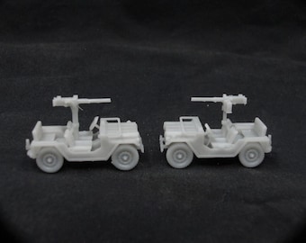 US M151 Armed Jeep 1/100 Flames of War Team Yankee
