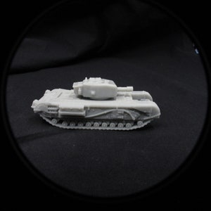 Britse Churchill CS Tank 3d print 15mm 1/100 WW2 Flames of War