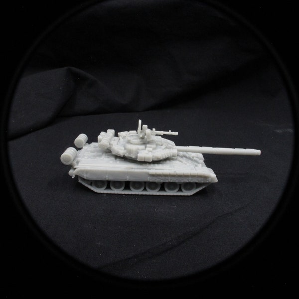 Soviet T-80BV tank 15mm 1/100 Flames of War Team Yankee