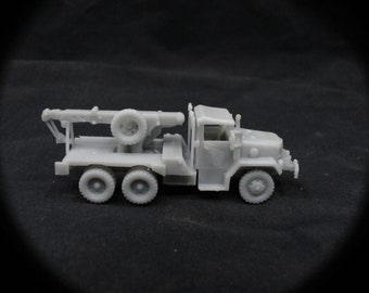 US M35 Deuce and a half Crane and Shelter Trucks 1/100 Flames of War Team Yankee