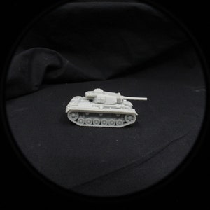German Panzer IIIM tank WW2 15mm 1/100 Flames of War