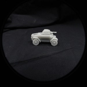 Ungarn WW2 Csaba Panzerauto 15mm 1/100 Flammen des Krieges