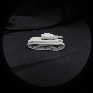 Hongaarse Turan 2 Tank 3D-print 15 mm Flames of War