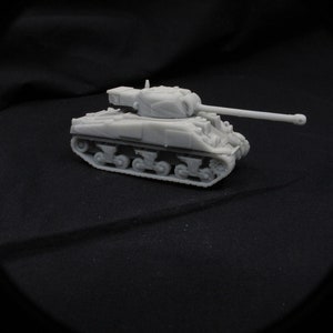 British Sherman VC Firefly Tank 3d print 15mm Flames of War
