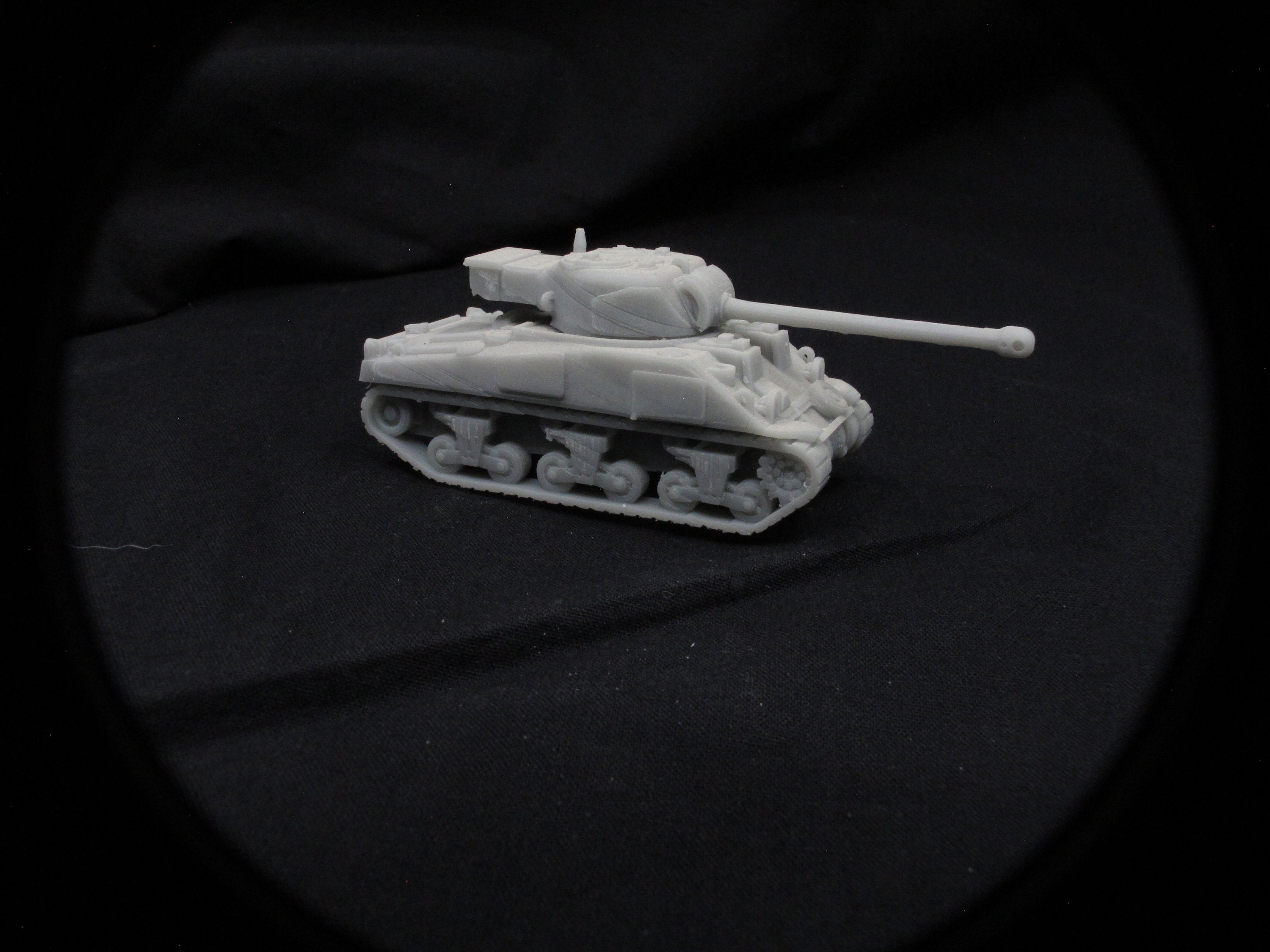 Tanque británico Sherman VC Firefly Impresión 3D 15 mm Llamas de guerra