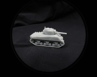 US M4A3 tank 1/100 15mm WW2 Flames of War