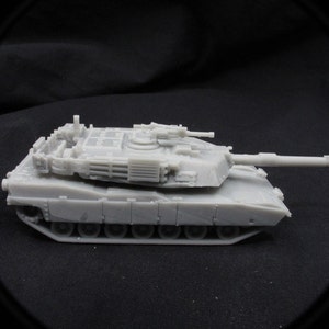 US M1A1 Abrams MBT 15mm 1/100 Flames of War Team Yankee