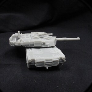 French LeClerc MBT 1/100 Scale Model - 15mm Miniature For Flames Of War & Team Yankee Wargaming