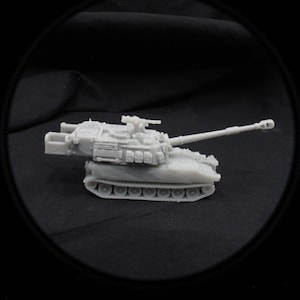 US M109A6 Paladin SPG 15mm 1/100 Flames of War Team Yankee