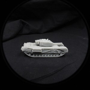 British Churchill III 6lbr Tank 3d print 15mm Flames of War