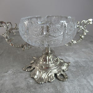 Vintage Style Silver Ashtray - Silver Ash Tray - Ashtray Stand - Unique Crab Ashtray - Home Ashtray