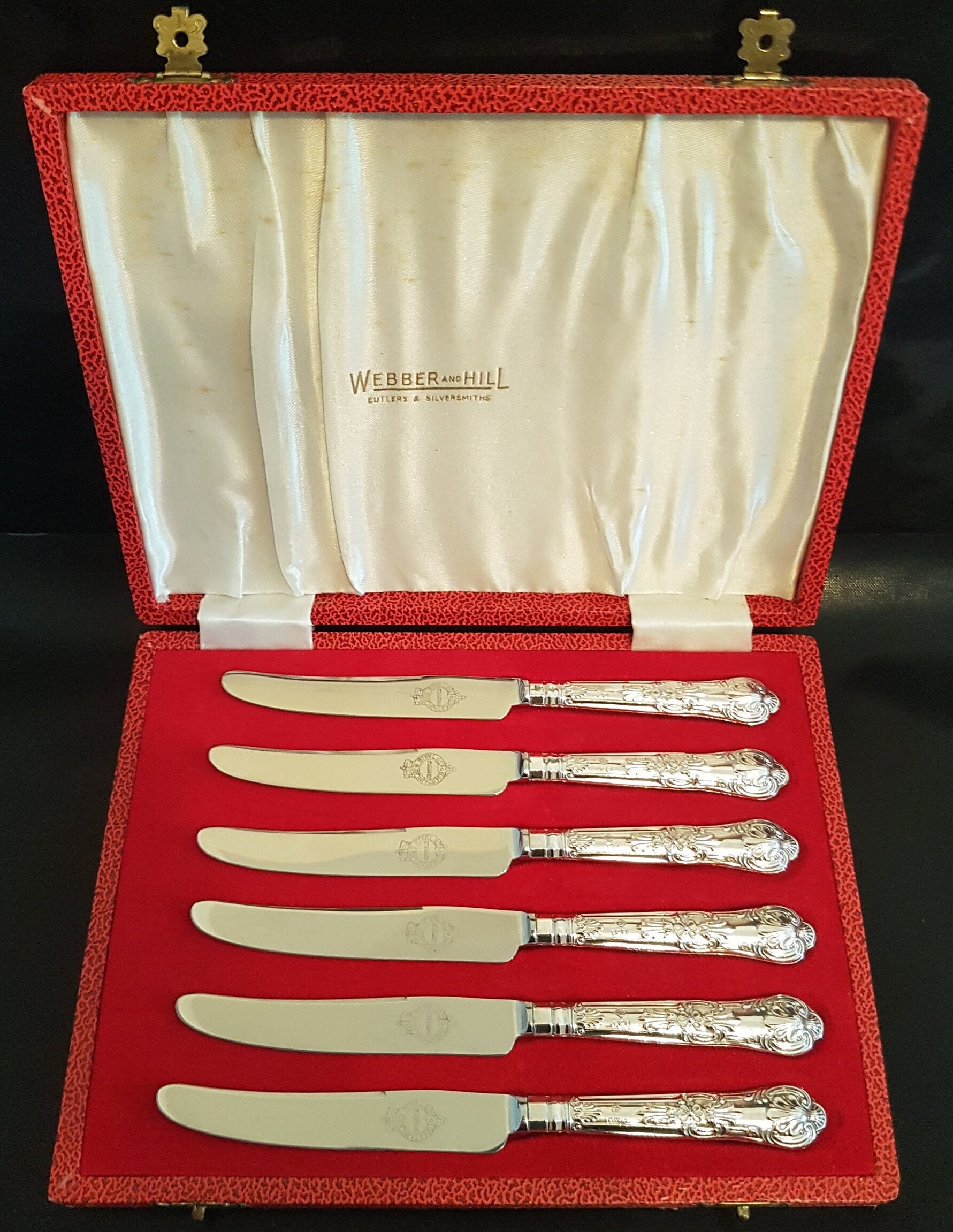 Harrison Brothers 1962 Sheffield Hallmarked Sterling Silver