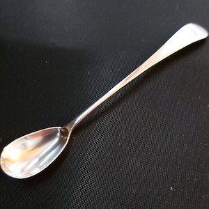 William Seaman 1822 George IV London Hallmarked Sterling Silver, &quot;AH&quot; Monogrammed Teaspoon - 13cm Long.