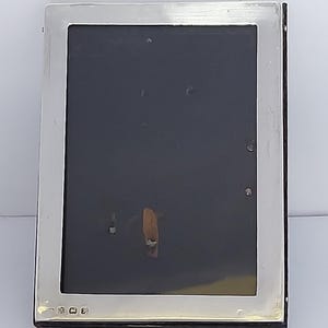 Birmingham Hallmarked 1923 Sterling Silver Picture Frame / Photograph Frame -9cm x 6.5cm.