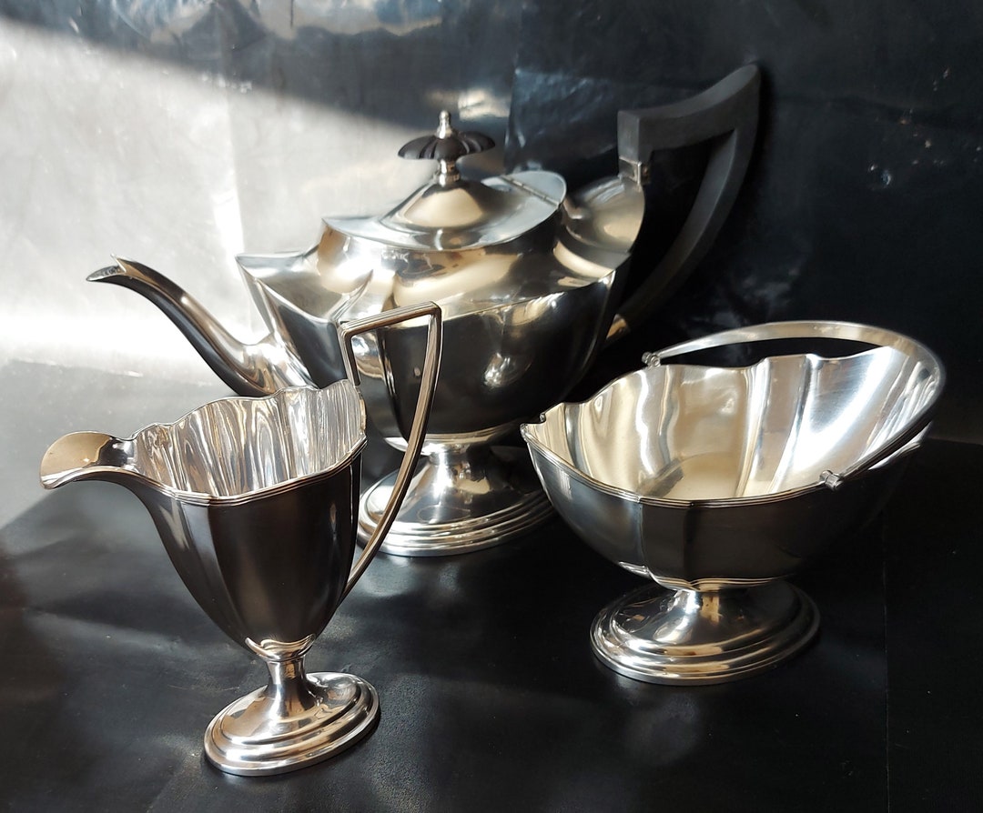 Mappin Webb W14430 Princes Plate Triple Deposit Three Piece