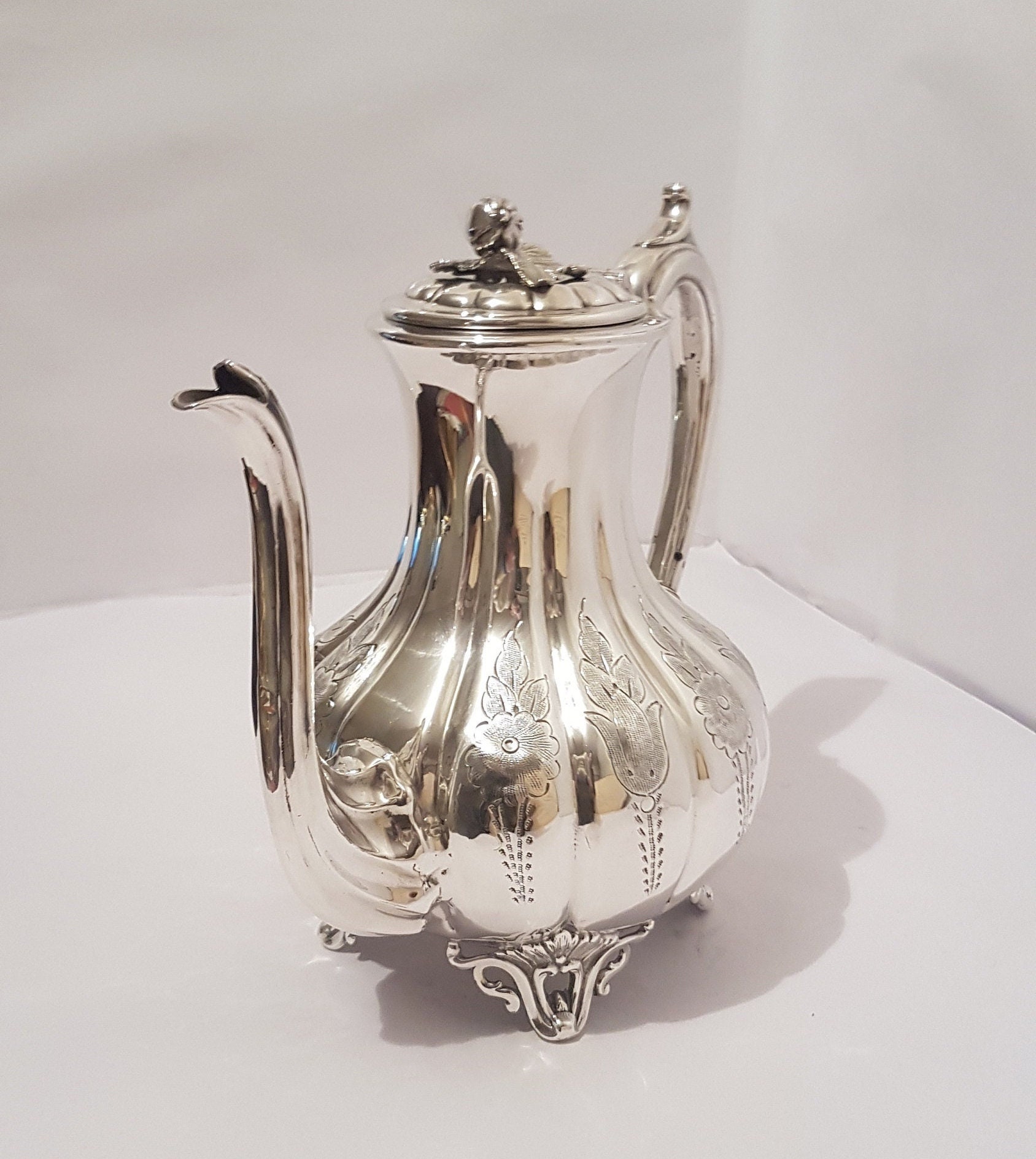 Elkington clearance plate teapot