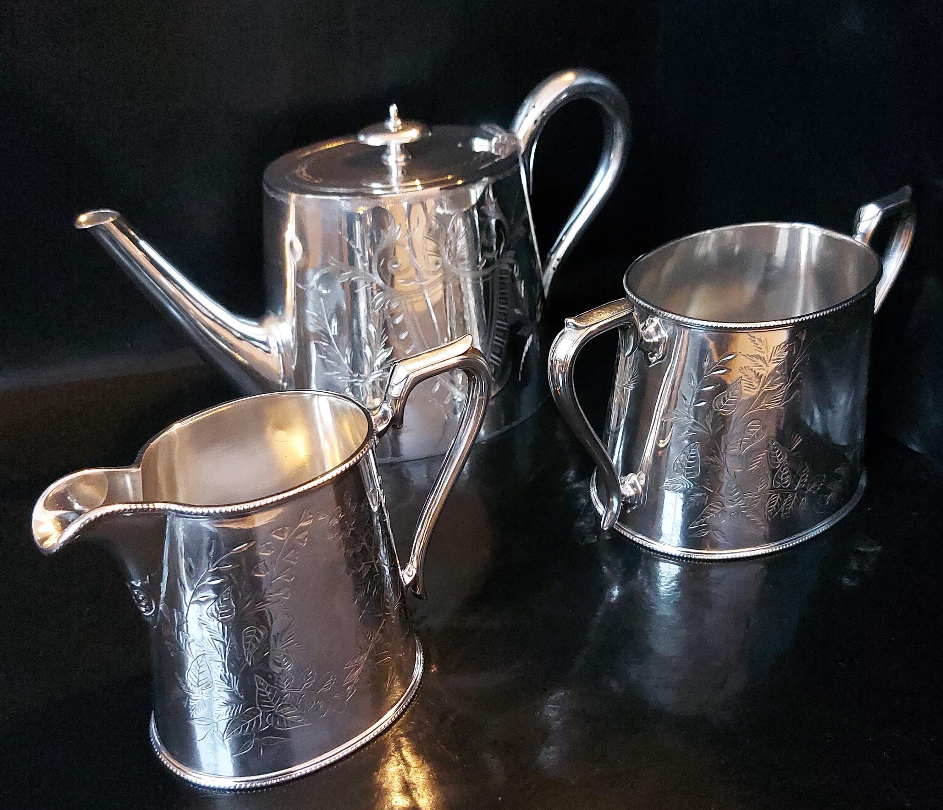 インターナショナルシルバーカンパニー社 アンティーク シルバー