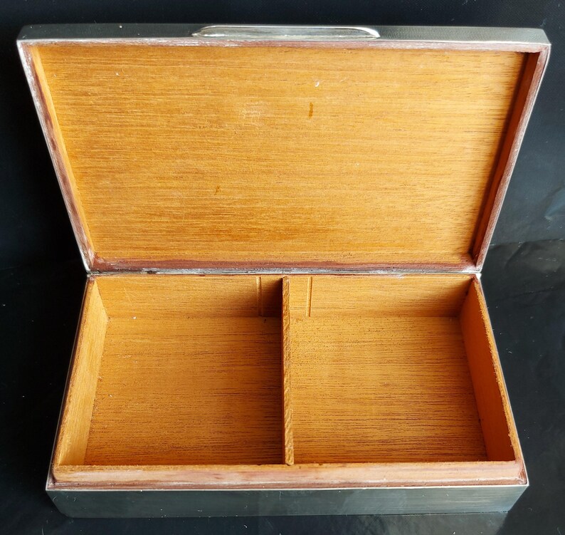 Harrison Brothers 1948 Birmingham Hallmarked Sterling Silver, Cedar