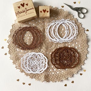 Conjunto de 12 Recortes em Papel Estilo Vintage |Art Journal | Creative Journaling | Die Cuts | Scrapbooking | Colagens | Junk Journaling
