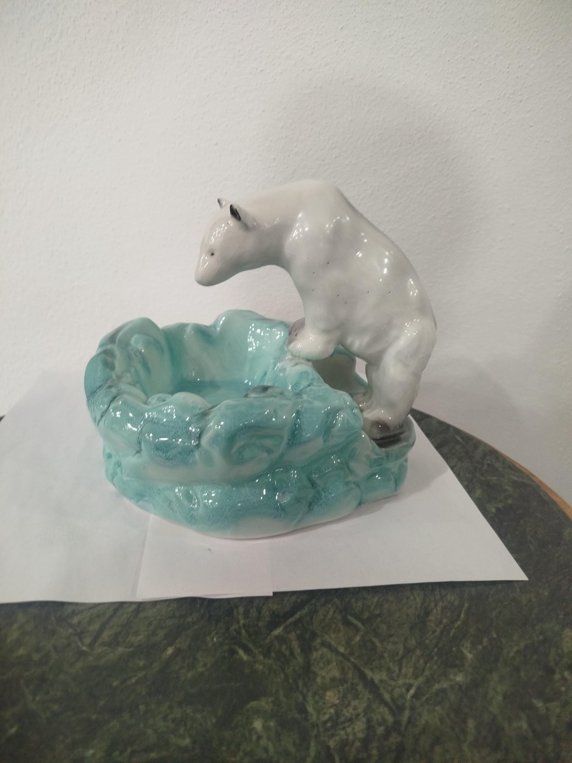 Polar Bear Ashtray - Etsy