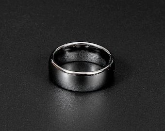 Trance CLOUT Ring aus Hartmetall, 8MM