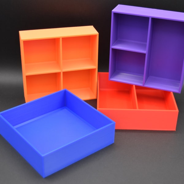 Desk Organizer - 3D Printed Drawer Organizer - Hardware Tray -  Desk Organization - Toolbox Organization - Catch All - 5 Color Options