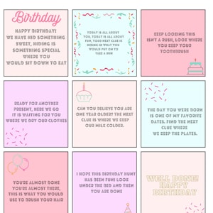 Birthday Scavenger Hunt