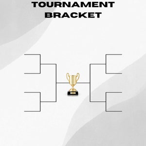 Tournament Bracket Digital Download