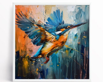 Kingfisher Fine Art Print - Extra Large Fine Art Prints of a Kingfisher