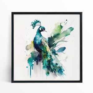 Peacock Fine Art Print - Extra Large Fine Art Prints