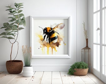 Bumble Bee Fine Art Print - Extra Large Fine Art Prints