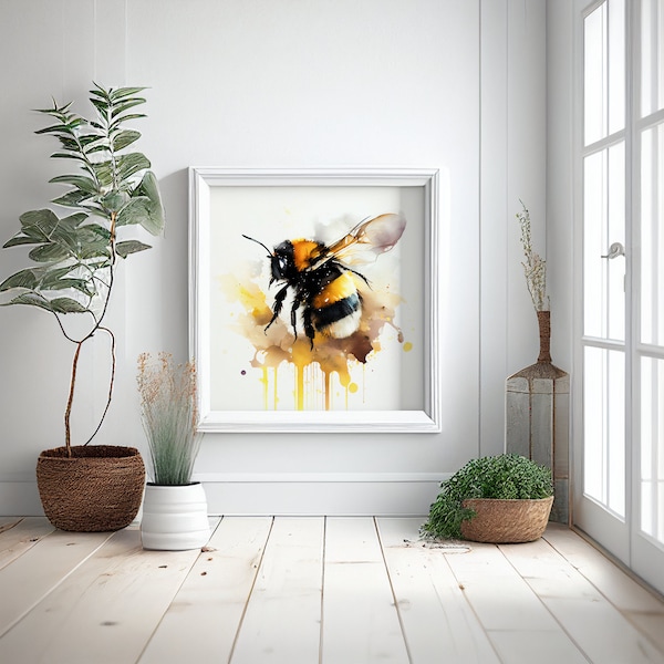 Bumble Bee Fine Art Print - Extra Large Fine Art Prints