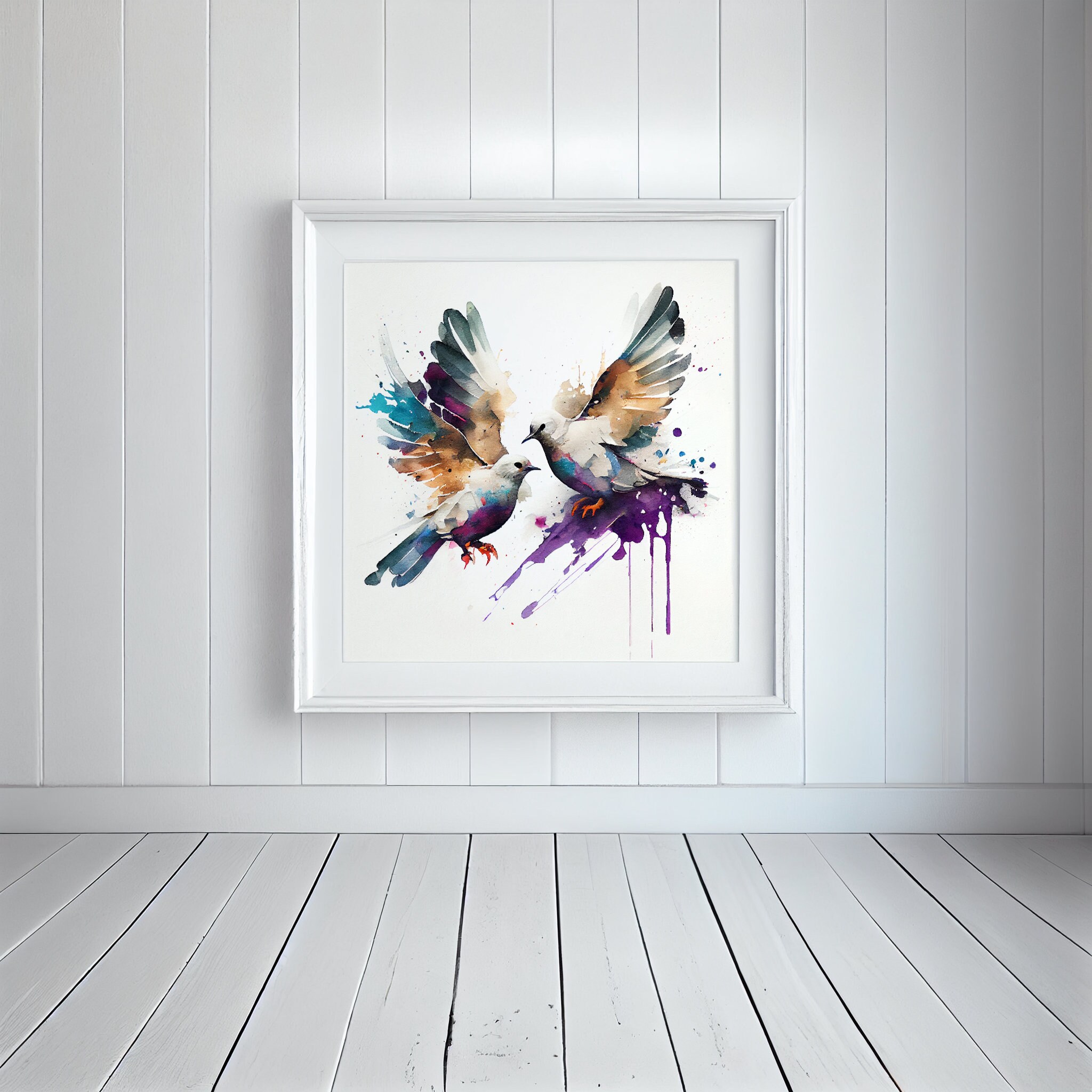 Dove Fine Art Print Extra Large Fine Art Prints Etsy UK