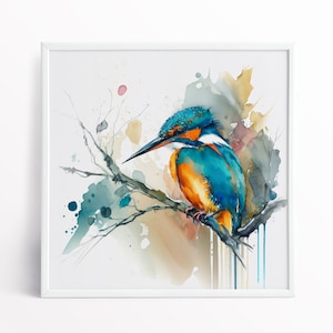 Kingfisher Fine Art Print - Extra Large Fine Art Prints of a Kingfisher