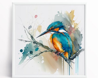 Kingfisher Fine Art Print - Extra Large Fine Art Prints of a Kingfisher