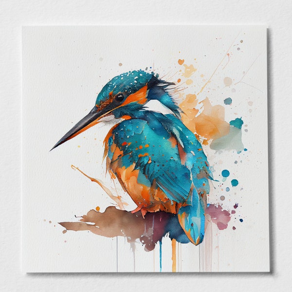 Kingfisher Fine Art Print - Extra grote Fine Art Prints