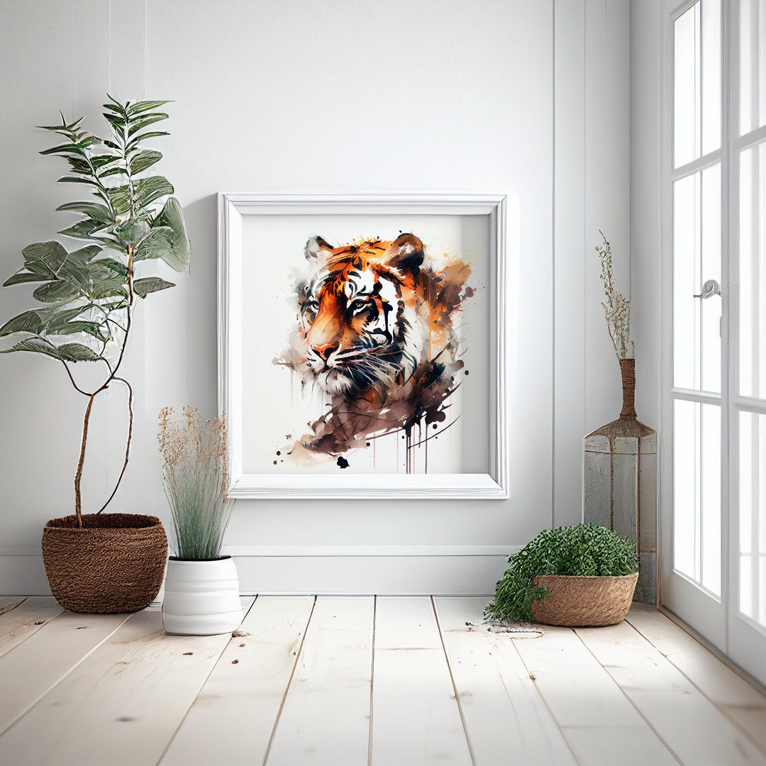 Tiger Fine Art Print Extra Large Fine Art Prints Etsy
