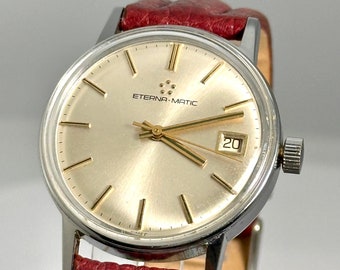 18k Gold Watch Eterna Watches Official Website Automatic Watches