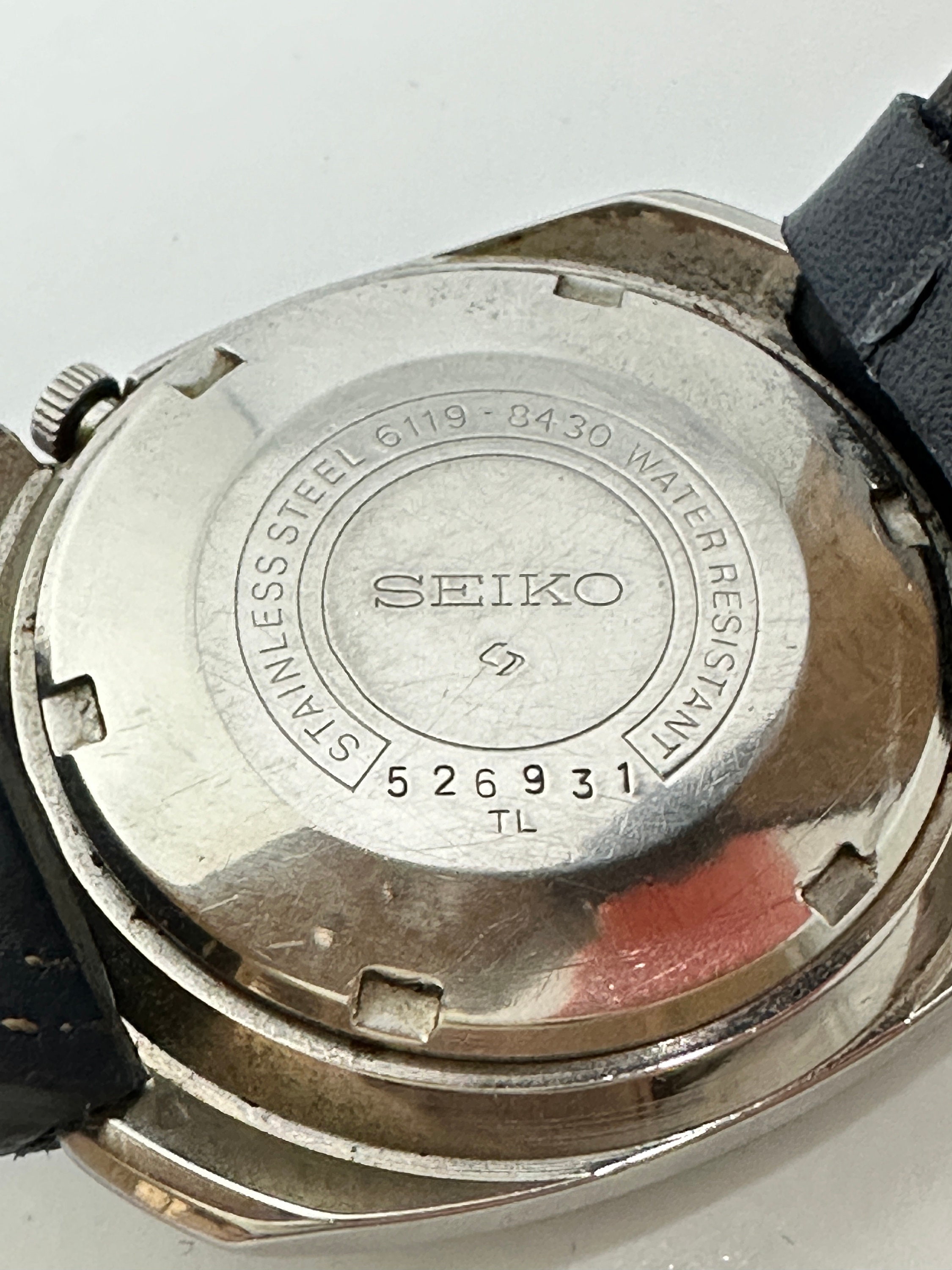 Vintage 1970 S Rare Seiko 5 Sport 6119 8430 Automatic Watch Etsy