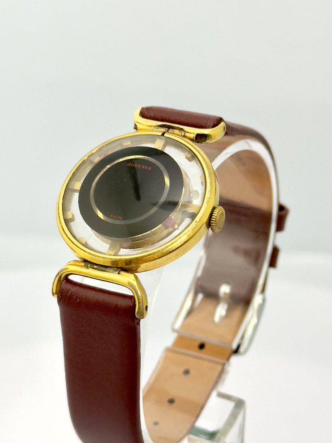 Ultra seltene Aussergewöhnliche Juvenia Gold 50er Jahre Lucite