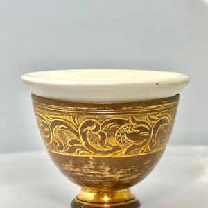 ultra rare 18.th ottoman &#39;TOMBAC&#39; cofee cup and envelope / museum collectible / tombak