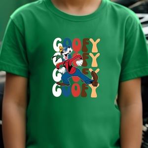 Disney Goofy Kids Shirt, Funny Goofy Toddler Tee, Cartoon Character Shirt, Disney Toddler Shirt, Cute Goofy Gift, Goofy Gift Kids Shirt