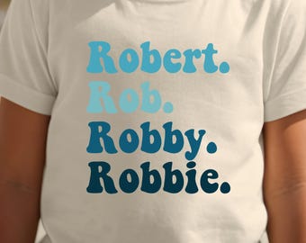 Personalized Nicknames Kids Shirt, Custom Toddler Tee