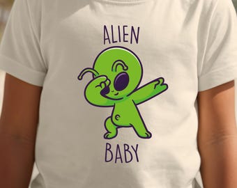 Baby Alien Bodysuit, Cool Alien Baby Bodysuit, Funny Alien Baby Tee, Funny Baby Shirt, Cute Baby T-shirt, Space Baby Bodysuit, Gift for Baby