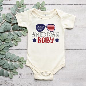American Baby Kids Shirt, 4th Of July Bodysuit, Patriotic Baby Bodysuit, My First 4th July Toddler Tee, Newborn Gift, Unisex Toddler Tee