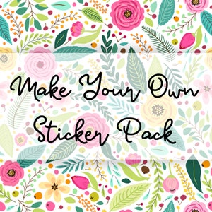 Make Your Own Sticker Pack, Reading Stickers, Kindle Accessories, Book Lover Gift