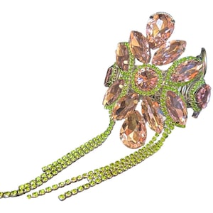 Rhinestone Statment Bracelet | Chunky Bracelet | Colorful Bracelet | Rhinestone Bracelet | Bling Bracelet | Jewelry | Bracelets