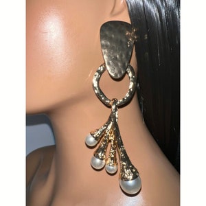 Statement Earrings | Dangle Earrings | Gold Earrings | Jewelry | Earrings | Fashion Earrings | Fashion Jewelry
