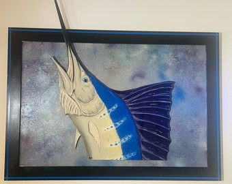 Sailfish Wall Art - Sailfish Decor - Sailfish Art